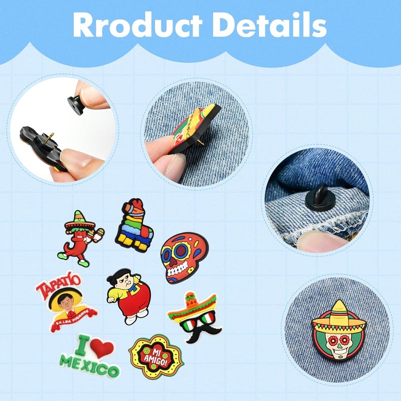 Ibuclein Pins for Backpacks DIY kawaii Lapel Pins Badges Bulk Cute Brooch Pin Funny Button Pin for Girl Bags Cloths Decor Accessories gifts - Image 5